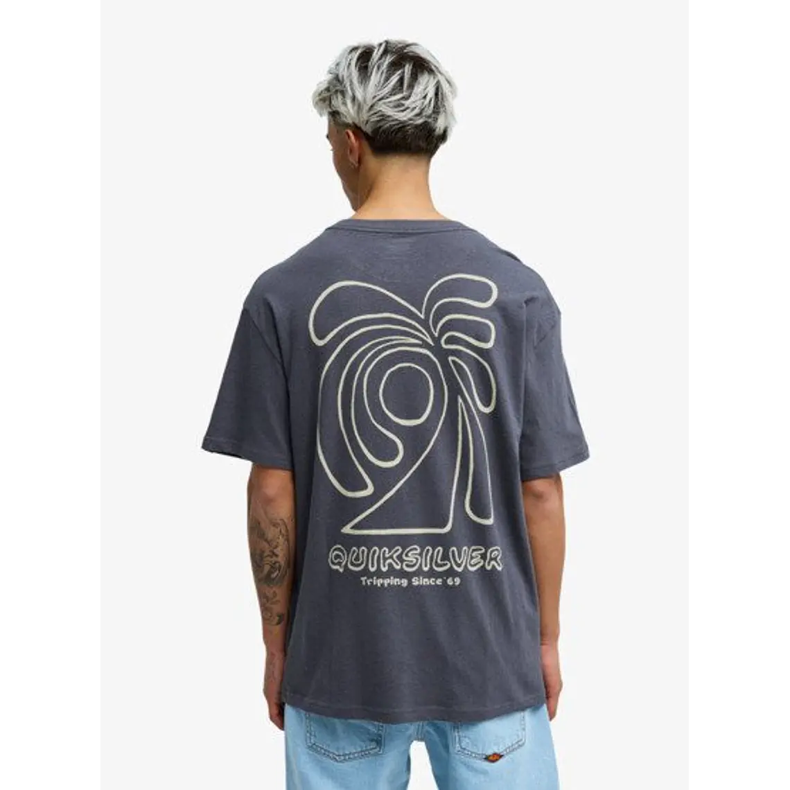 T-Shirt Quiksilver Curve Palm 1