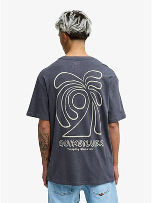 T-Shirt Quiksilver Curve Palm
