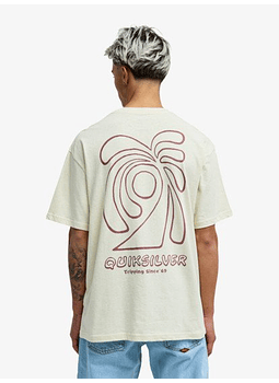 T-Shirt Quiksilver Curve Palm