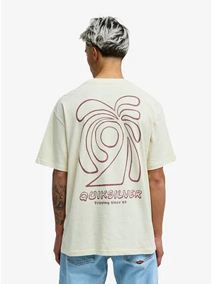 T-Shirt Quiksilver Curve Palm