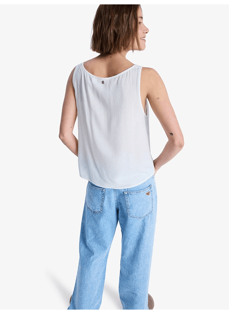 T-Shirt Alças Roxy Tropical