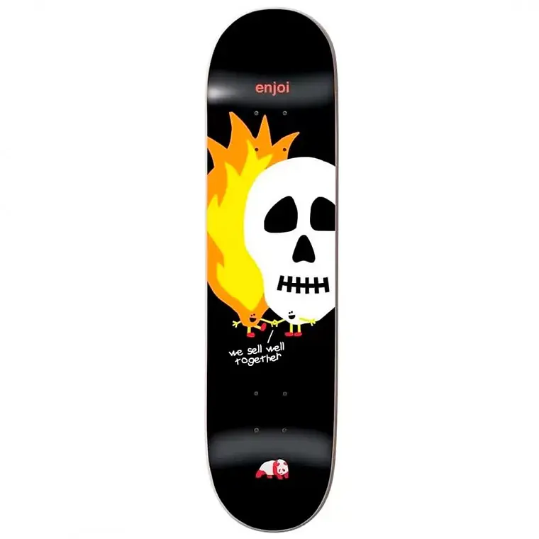 Tábua Enjoi Skulls And Flames Hybrid 8.5