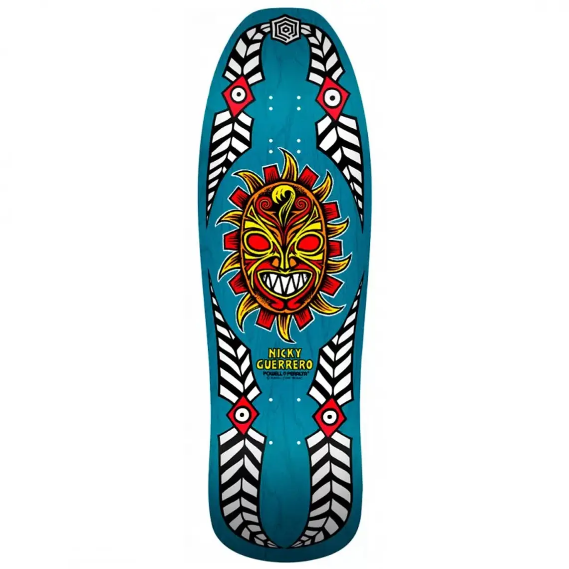 Tábua Powell Peralta Nicky Guerrero Mask Blue - 10