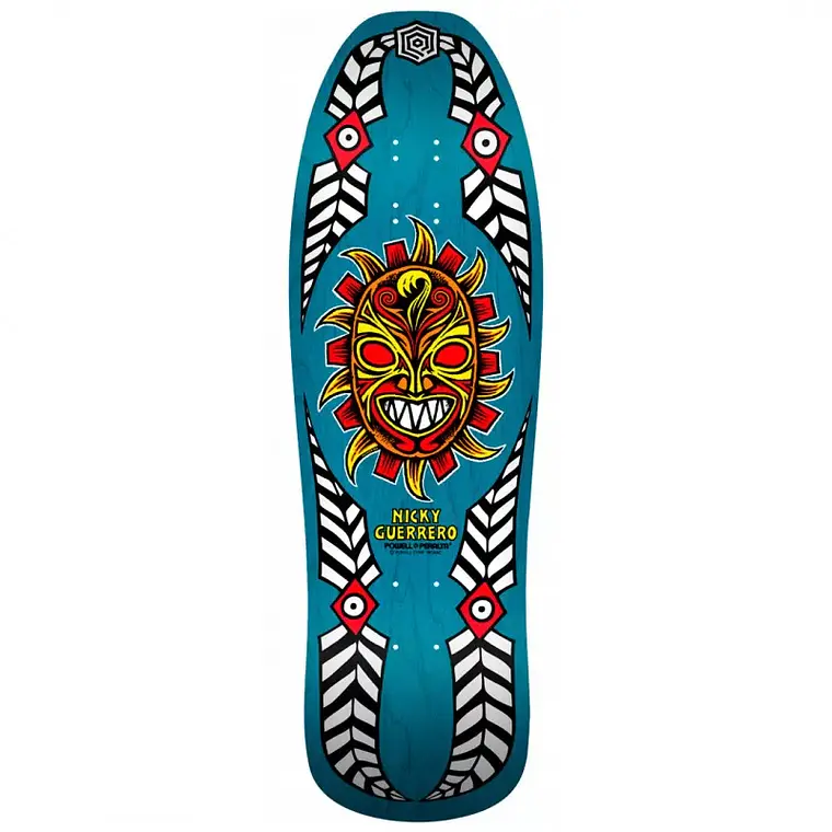 Tábua Powell Peralta Nicky Guerrero Mask Blue - 10