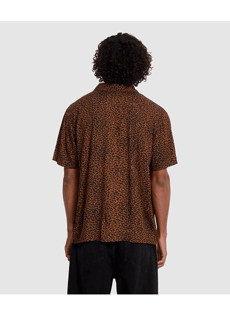 Camisa Volcom Utopias Print Ss