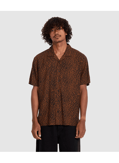 Camisa Volcom Utopias Print Ss