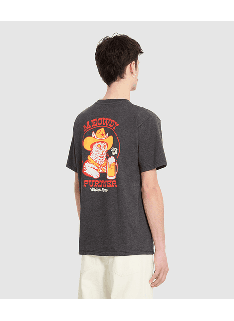 T-Shirt Volcom Meowdy Hth Sst