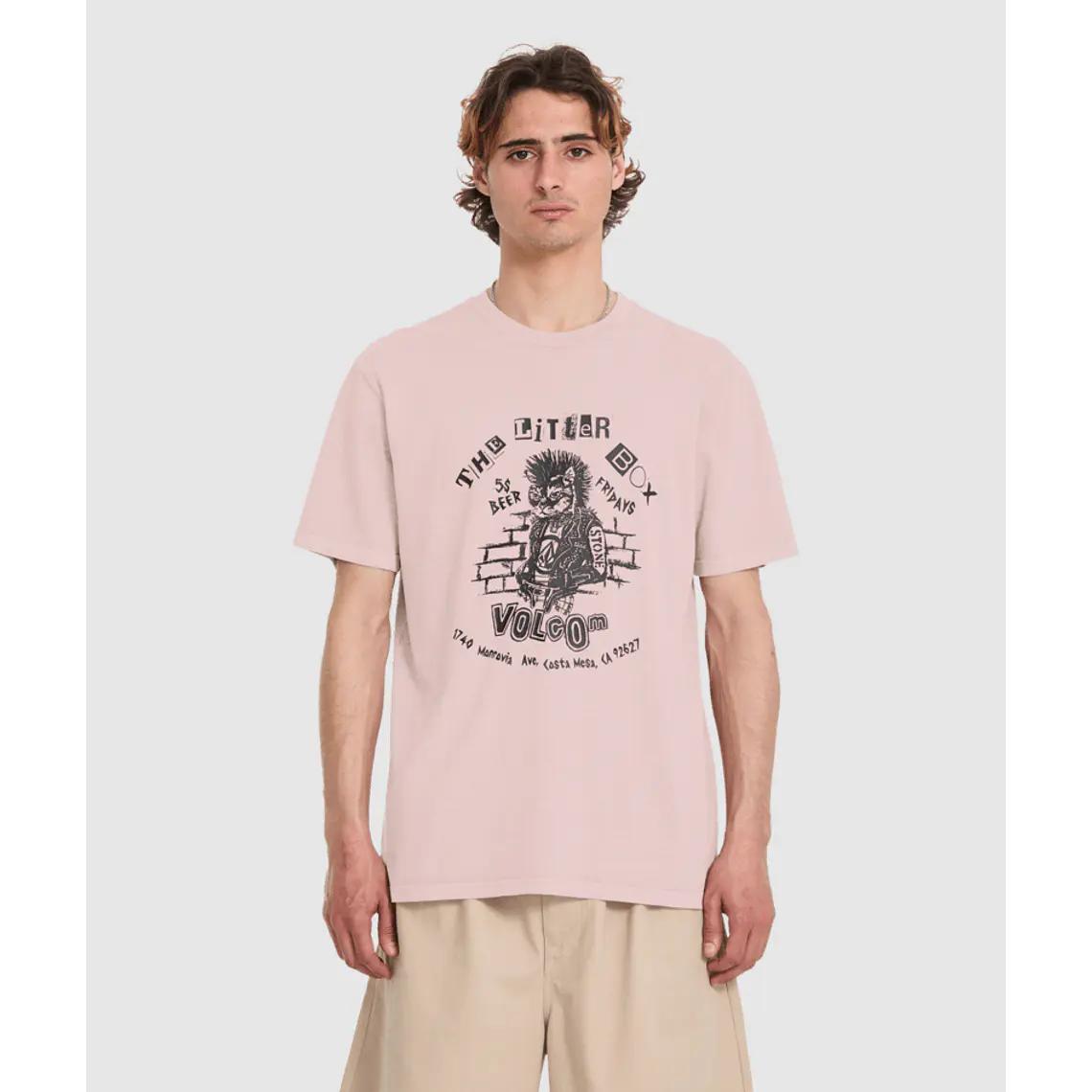 T-Shirt Volcom Punkat Pw Sst 1