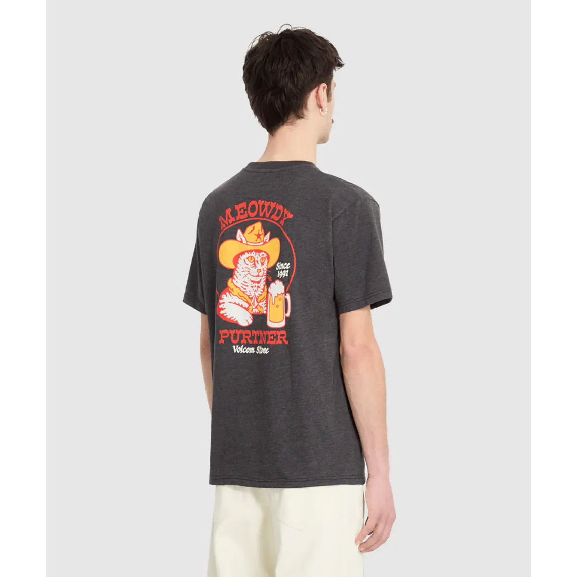 T-Shirt Volcom Meowdy Hth Sst 1