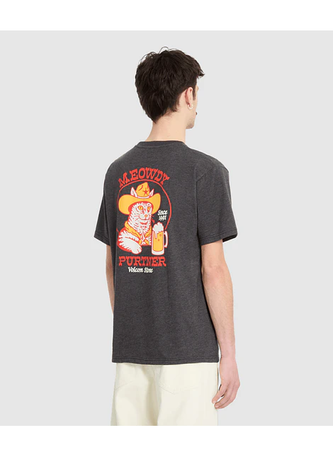 T-Shirt Volcom Meowdy Hth Sst
