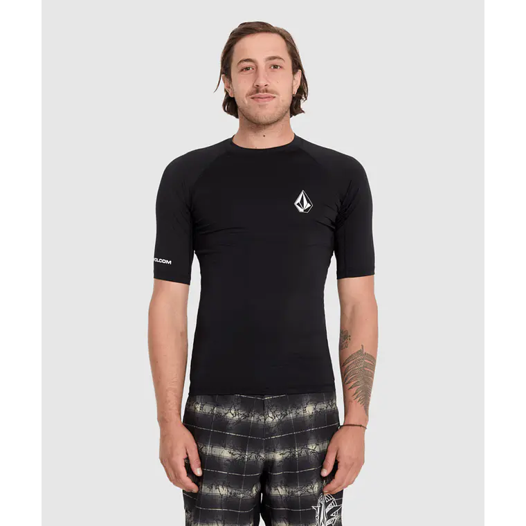 Licra Volcom Lido Solid Ss 1