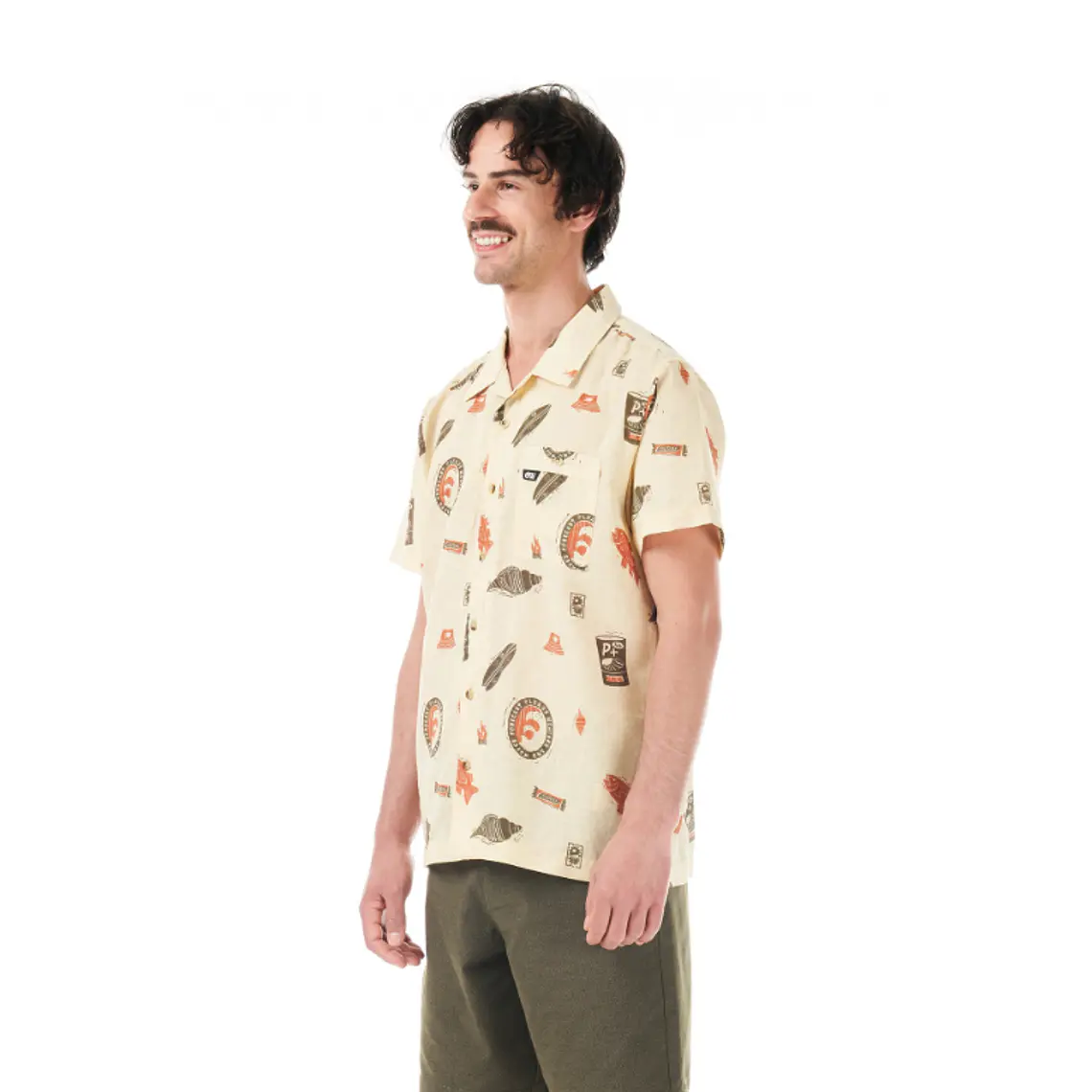 Camisa Mens Picture Mokara Shirt 1