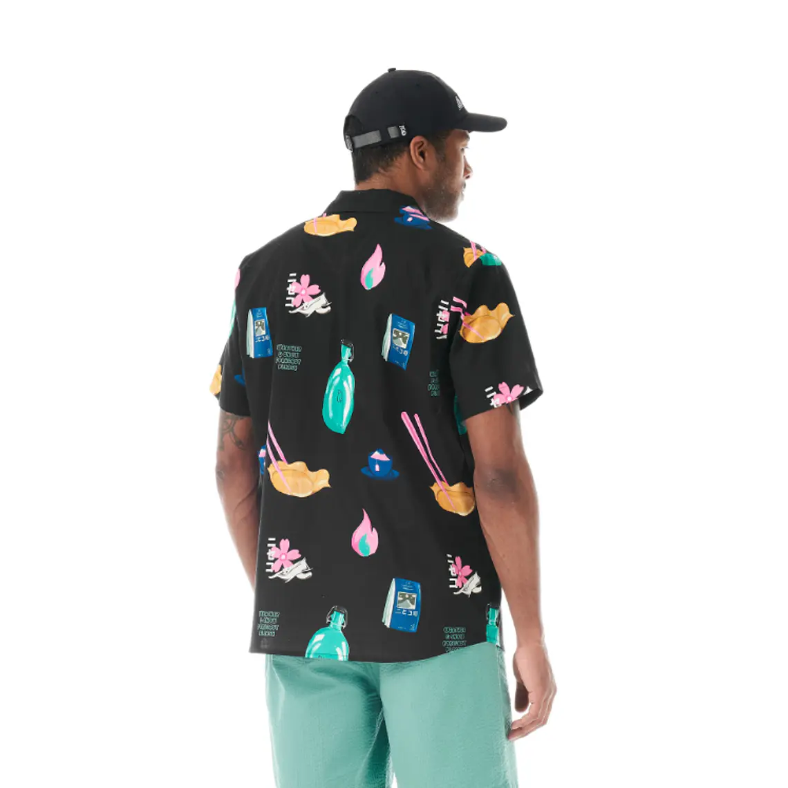 Camisa Mens Picture Mataikona Ss Shirt 2