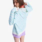 Sweat Hood Zip Roxy Perfect Stripe - Thumbnail 3
