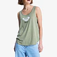 T-Shirt Alças Roxy Surfclassic Tan - Thumbnail 1