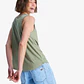 T-Shirt Alças Roxy Surfclassic Tan - Thumbnail 2