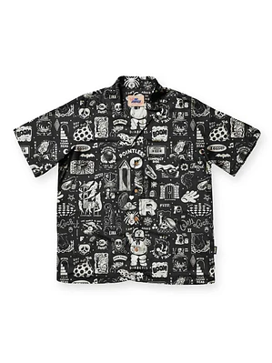 Camisa The Dudes Flashy Pattern Hawaiian