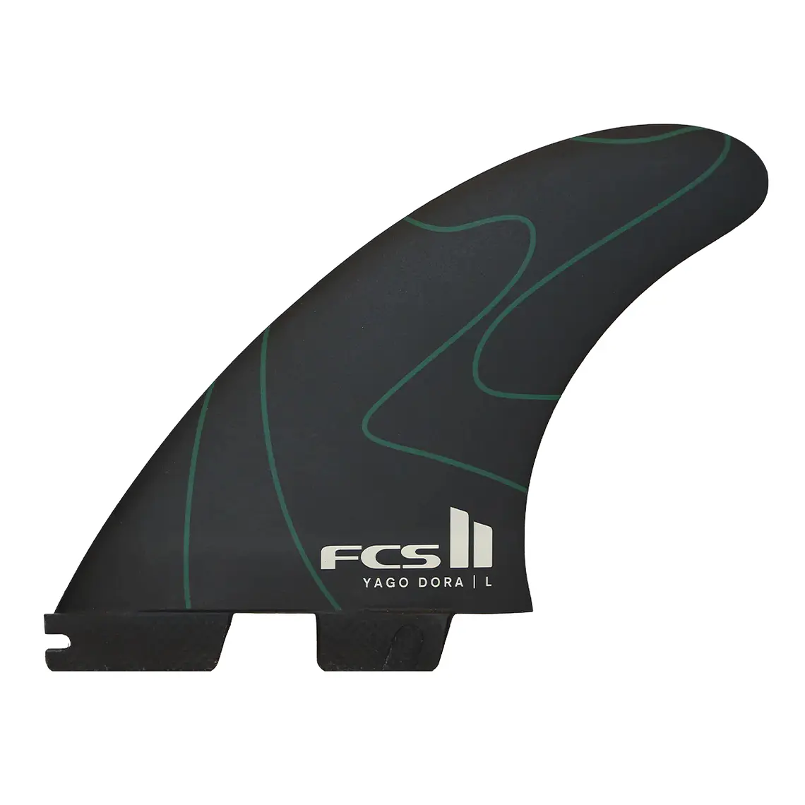 Quilha Fcs II Yago Dora PC Green Black 2