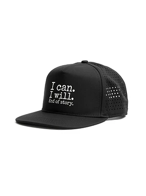 Boné Funbox Trucker Flat Micro I Can I Will White