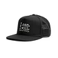 Boné Funbox Trucker Flat Micro I Can I Will White - Thumbnail 1