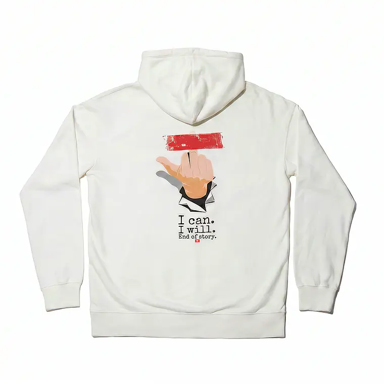 Sweat Hood Funbox I Can I Will Finger 1