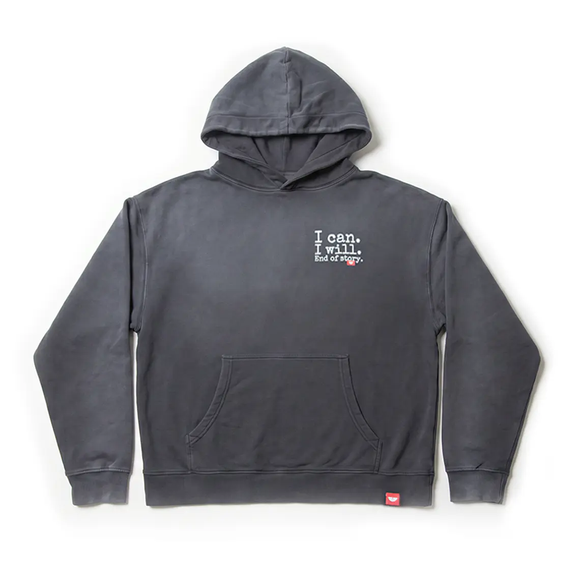 Sweat Hood Funbox I Can I Will White/Red 2
