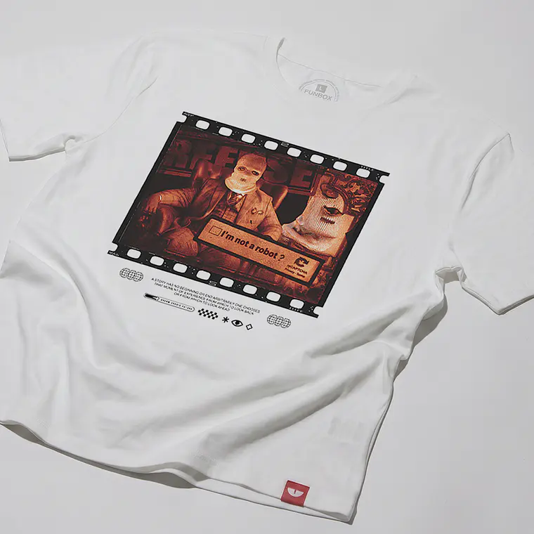 T-Shirt Funbox I Am Not a Robot The Reason 3