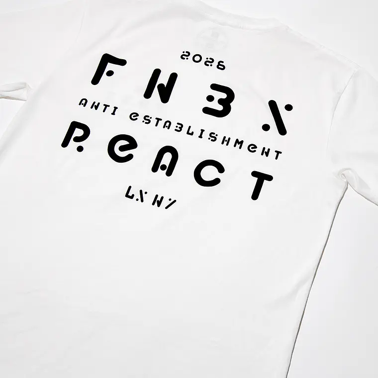 T-Shirt Funbox Anti Establishment React 3