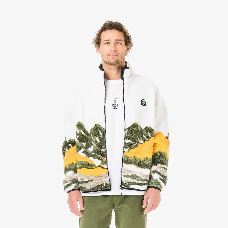 Sweat Picture Mens Hafdals Zip Fleece 3
