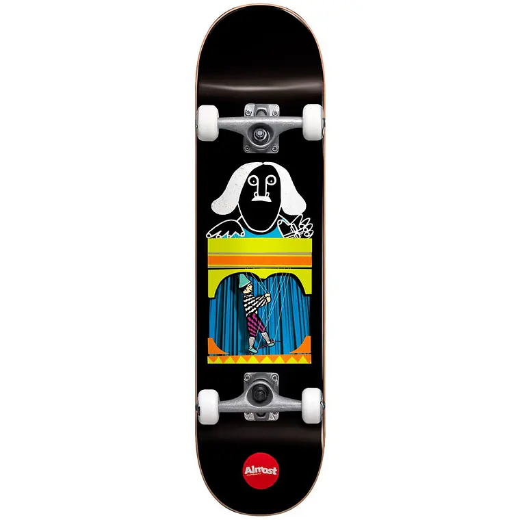 Skate Almost Puppet Master Black - 8.125