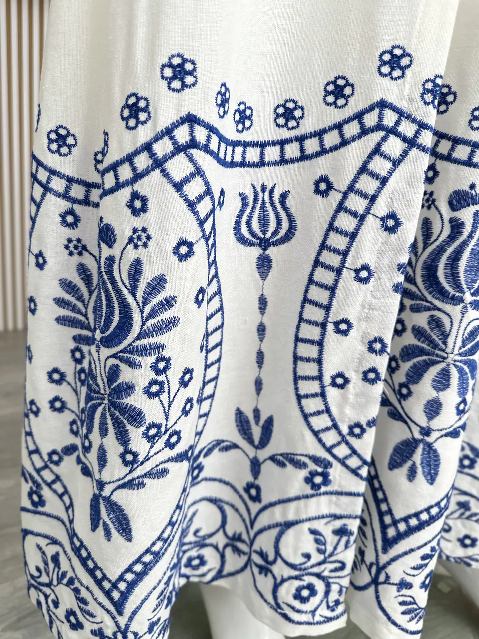 Vestido Bordado Blue  6
