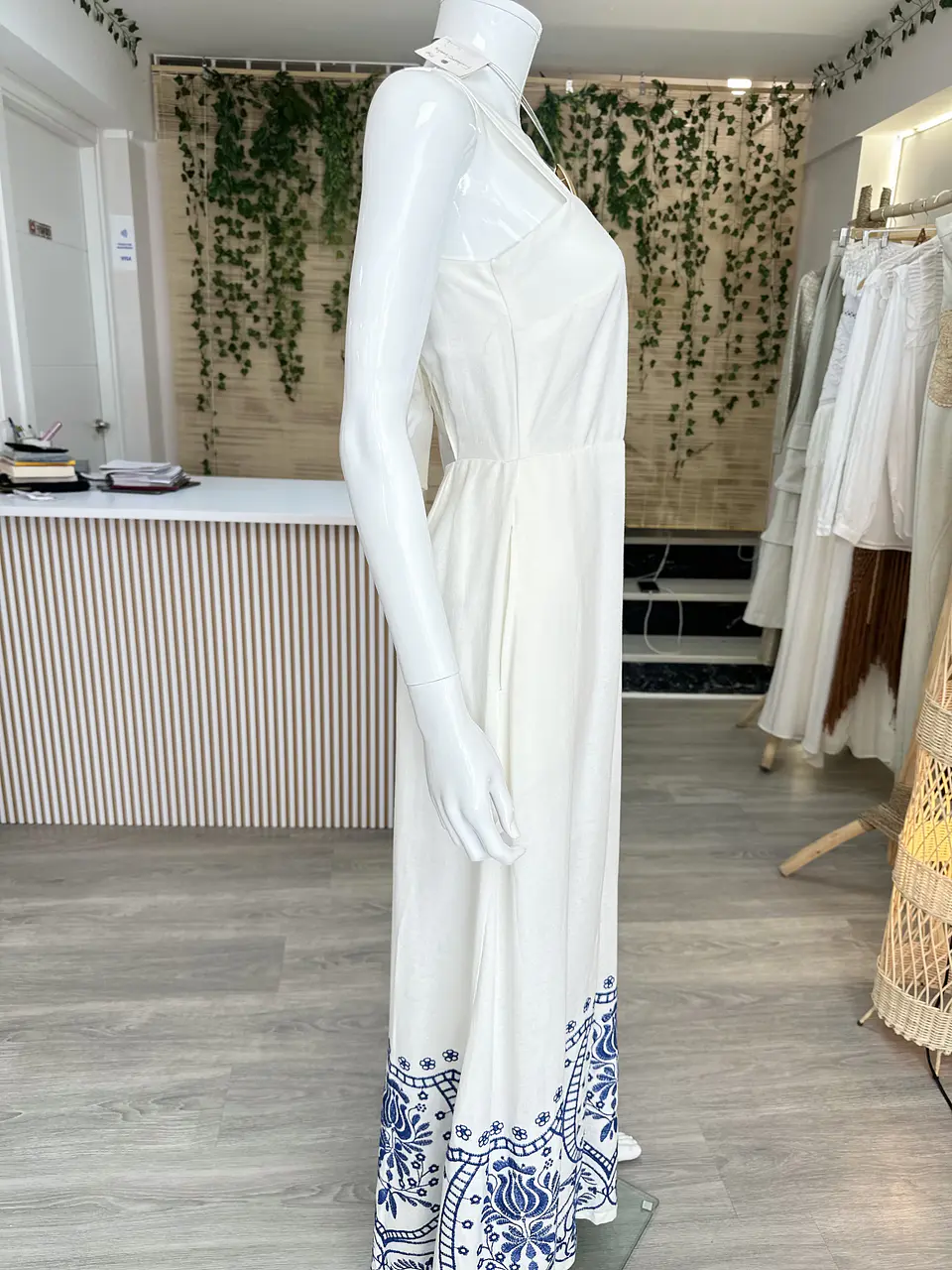 Vestido Bordado Blue  9
