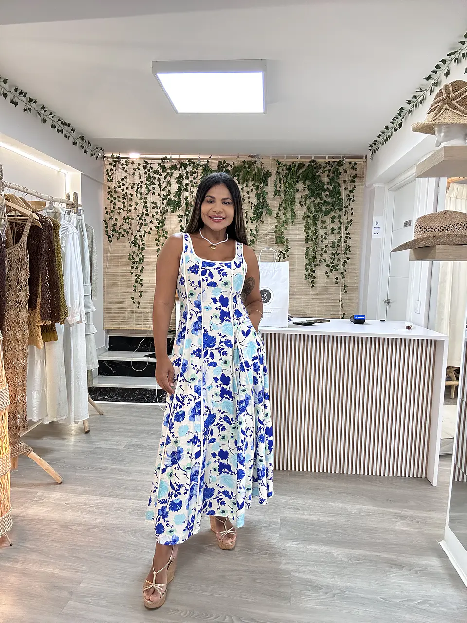 Vestido Estampado Floral  1