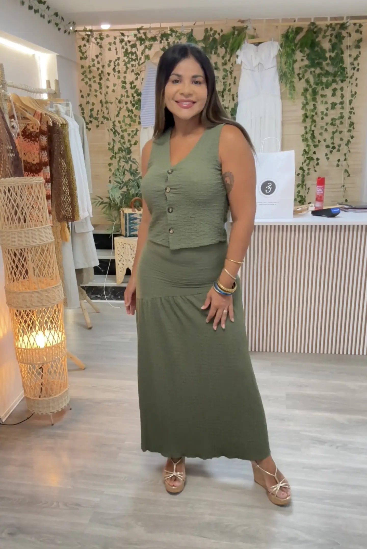Falda Arrugada  1