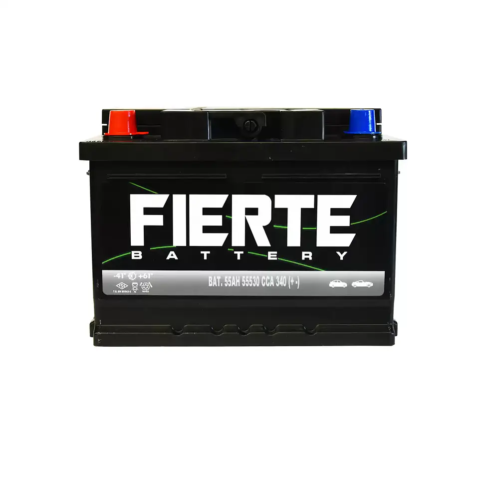Bateria 55AH Fierte 55530 CCA 340(- +)  1