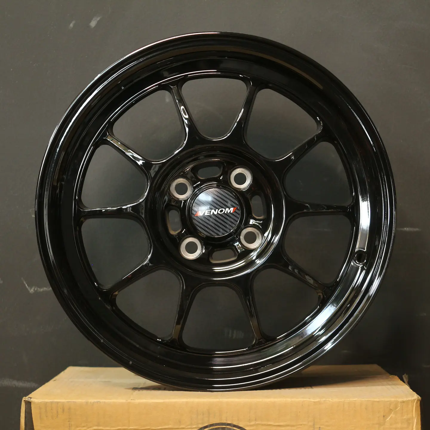 FF555710BLACK Llanta Aro 15X7 4X100 B Et 40 1