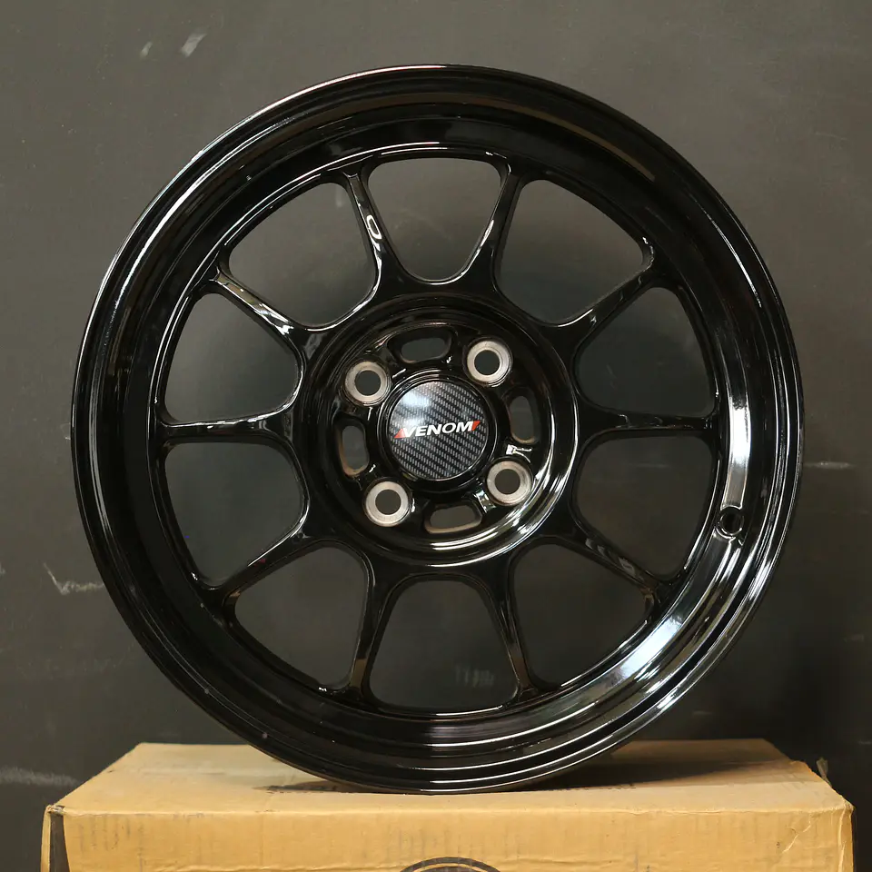 FF555710BLACK Llanta Aro 15X7 4X100 B Et 40 1