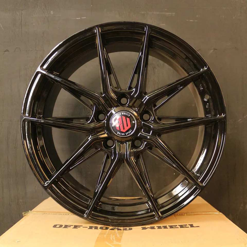 INUGAMI77545BLACK Llanta Aro17X7.5 5X114 B Et 35 1