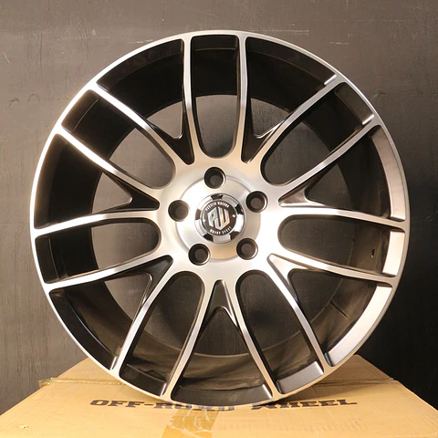 SUPERLIGHT7542MBM Llanta Aro 17X8 5X108 Mbm Et 33