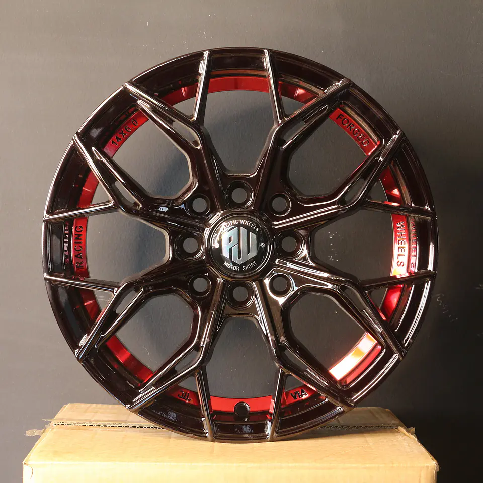 GYRF461045BUCRED Llanta Aro 14X6 4X100/114.3 Bucred Et 35 1