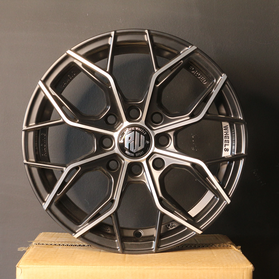 GYRFA461045MBM Llanta Aro 14X6 4X100/114.3 Mbm Et 35 1