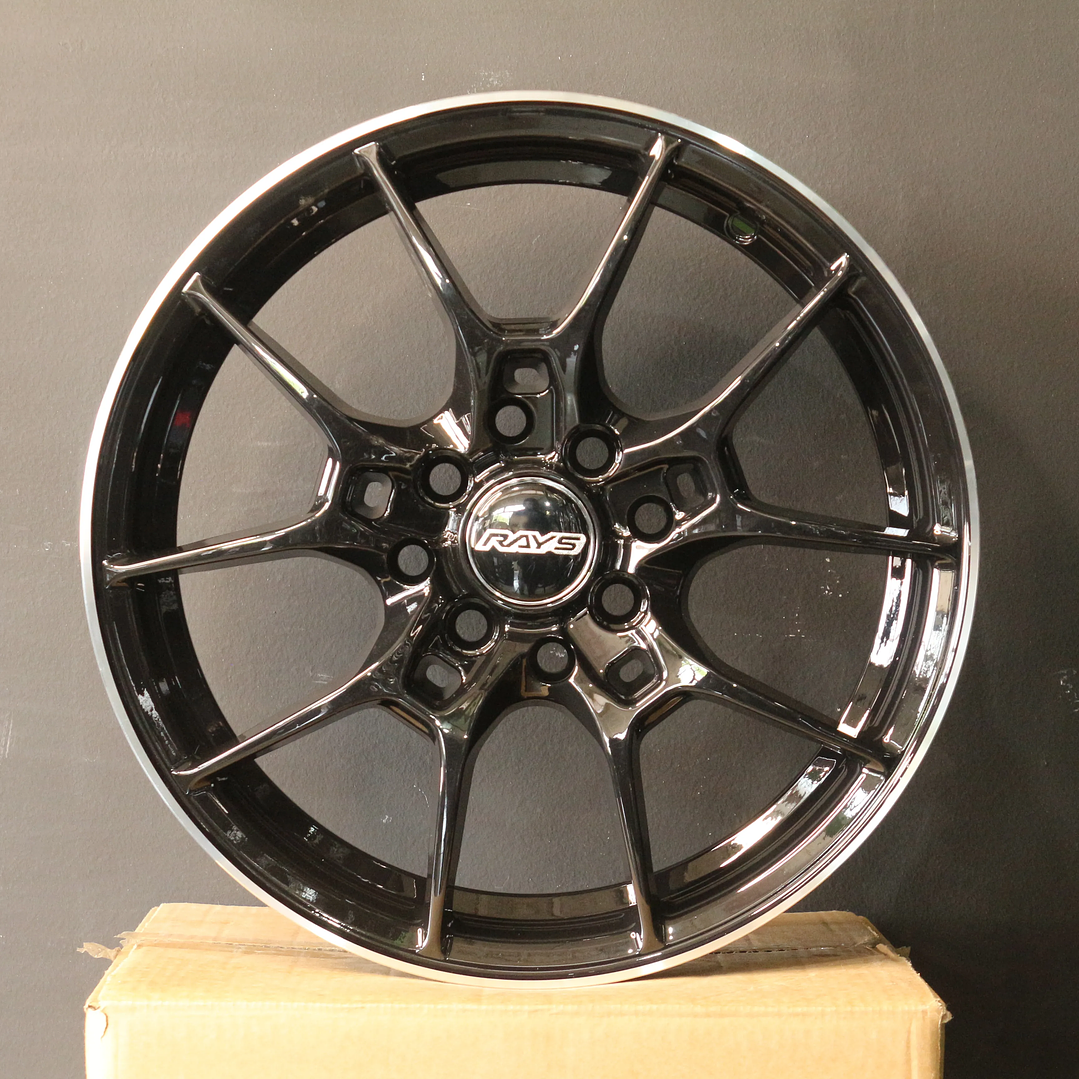 RAYS561045BLM Llanta Aro 15X6.5 4X100/114 Blm Et 40 1