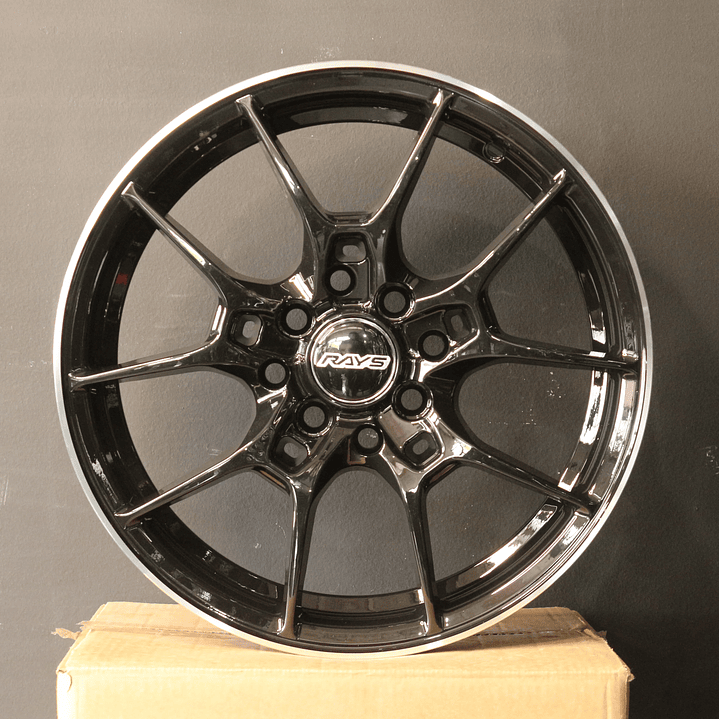 RAYS561045BLM Llanta Aro 15X6.5 4X100/114 Blm Et 40 1