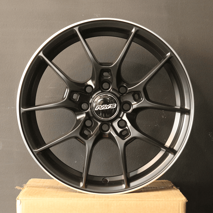 RAYS561045MBLM Llanta Aro 15X6.5 4X100/114 Mblm Et 40 1