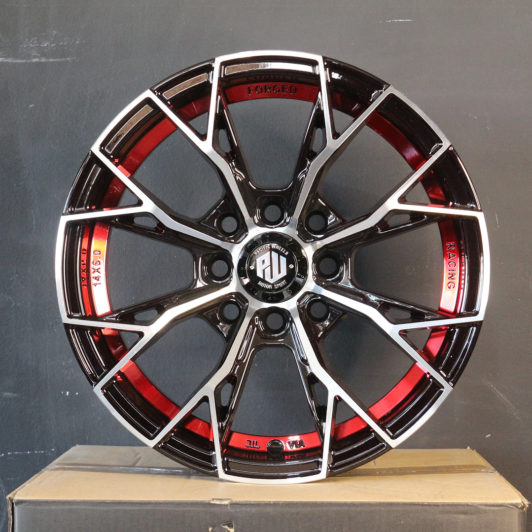 SUPE461045BMUCRED Llanta Aro 14X6 4X100/114 Bmucred Et 35 1