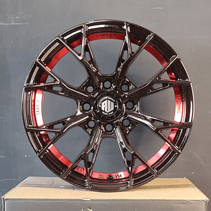 SUPE461045BUCRED Llanta Aro 14X6 4X100/114 Bucred Et 35