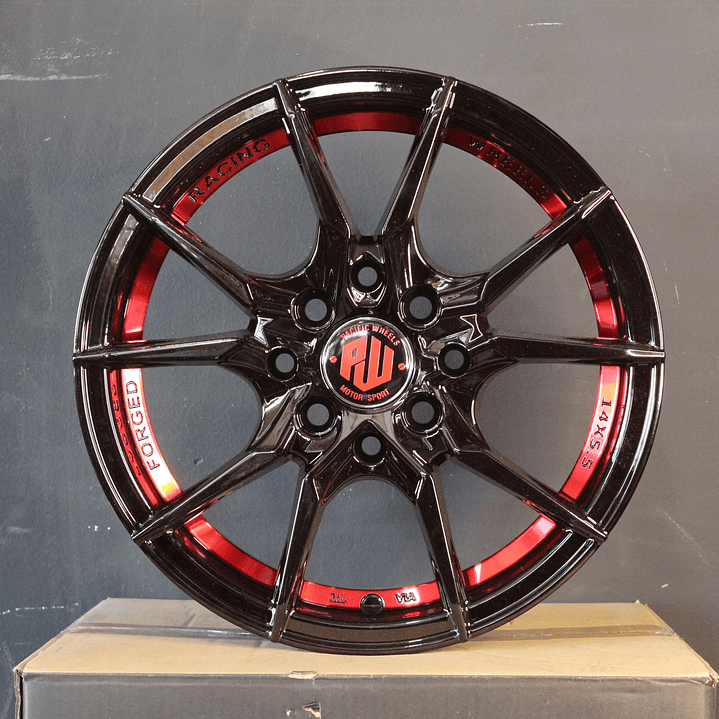 VENENO451045BUCRED Llanta Aro 14X5.5 4X100/114 Bucred Et 35 1