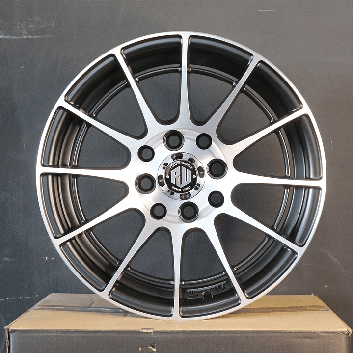 VILL461045MBM Llanta Aro 14X6 4X100/114 Mbm Et 35 1