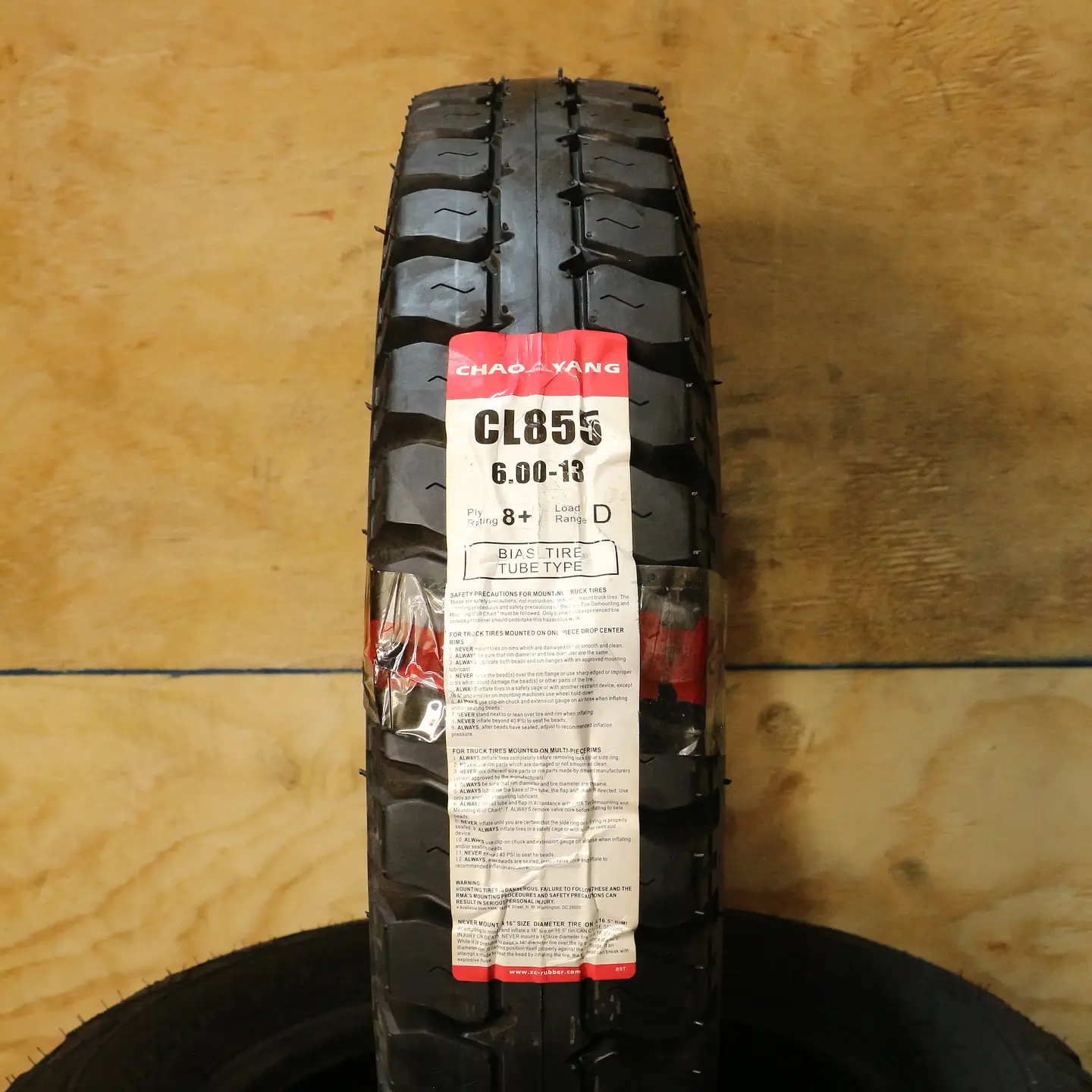 Neumático 600R13C CHAOYANG CL-855 8PR 93/85L 1