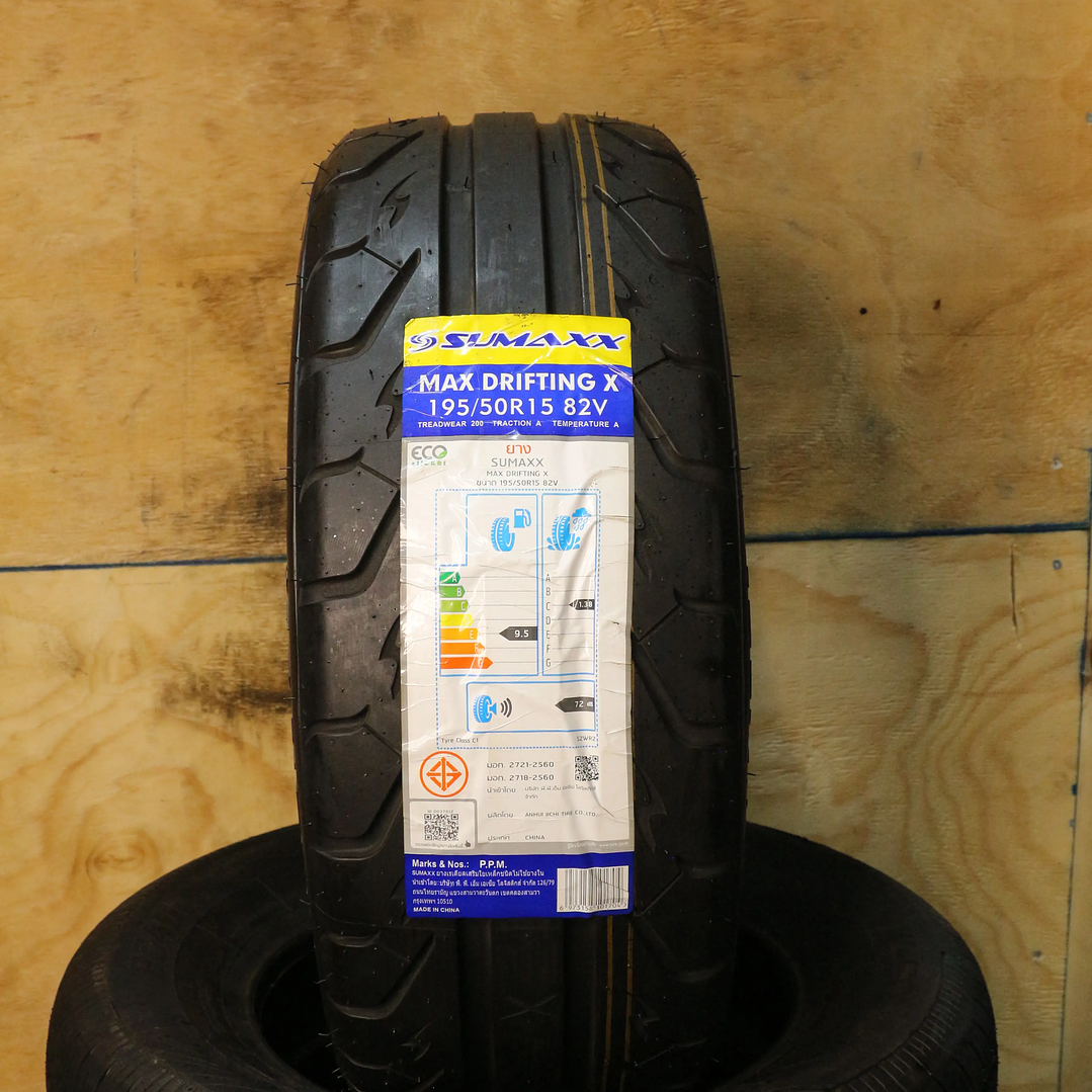 Neumático 195/50R15 SUMAXX MAX DRIFTING X 82V 1